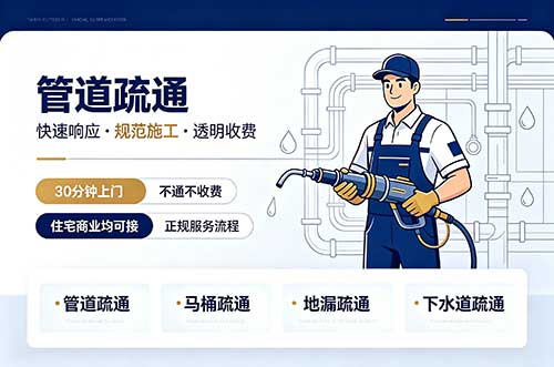 水磨沟管道疏通