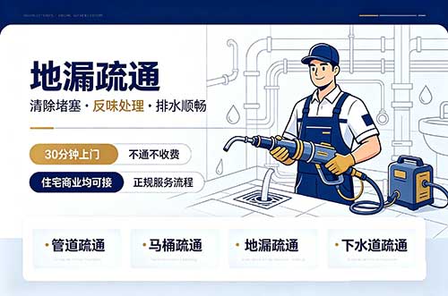水磨沟地漏疏通